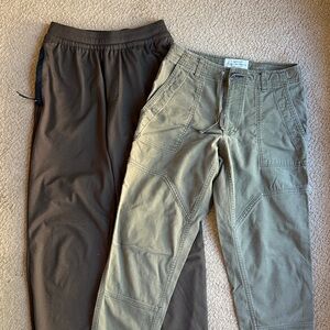 Set of 2 pairs of pants Columbia and REI, men’s size SMALL and 28x32